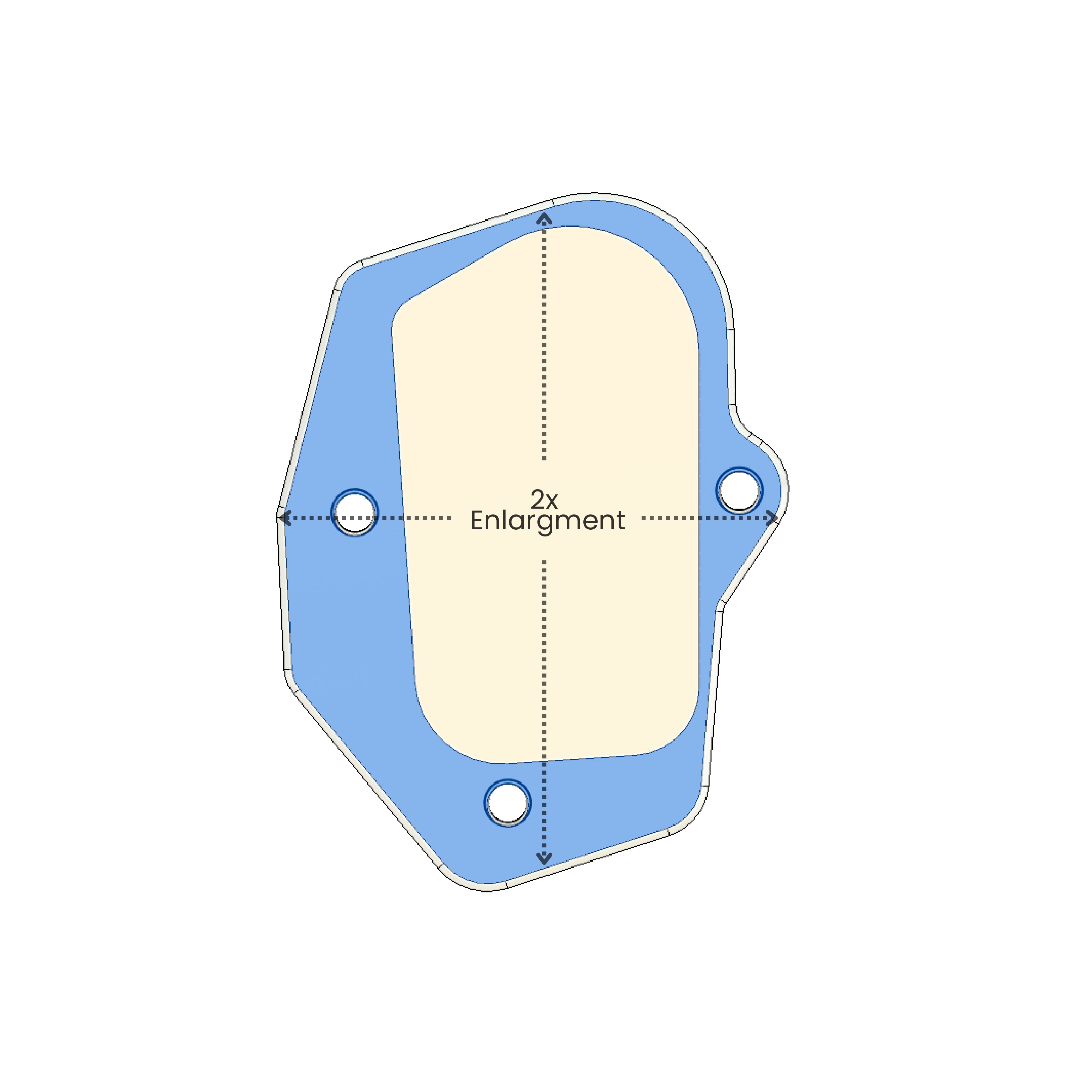 Side Stand Extender - Bigfoot by Motoverse for GSA F900XR