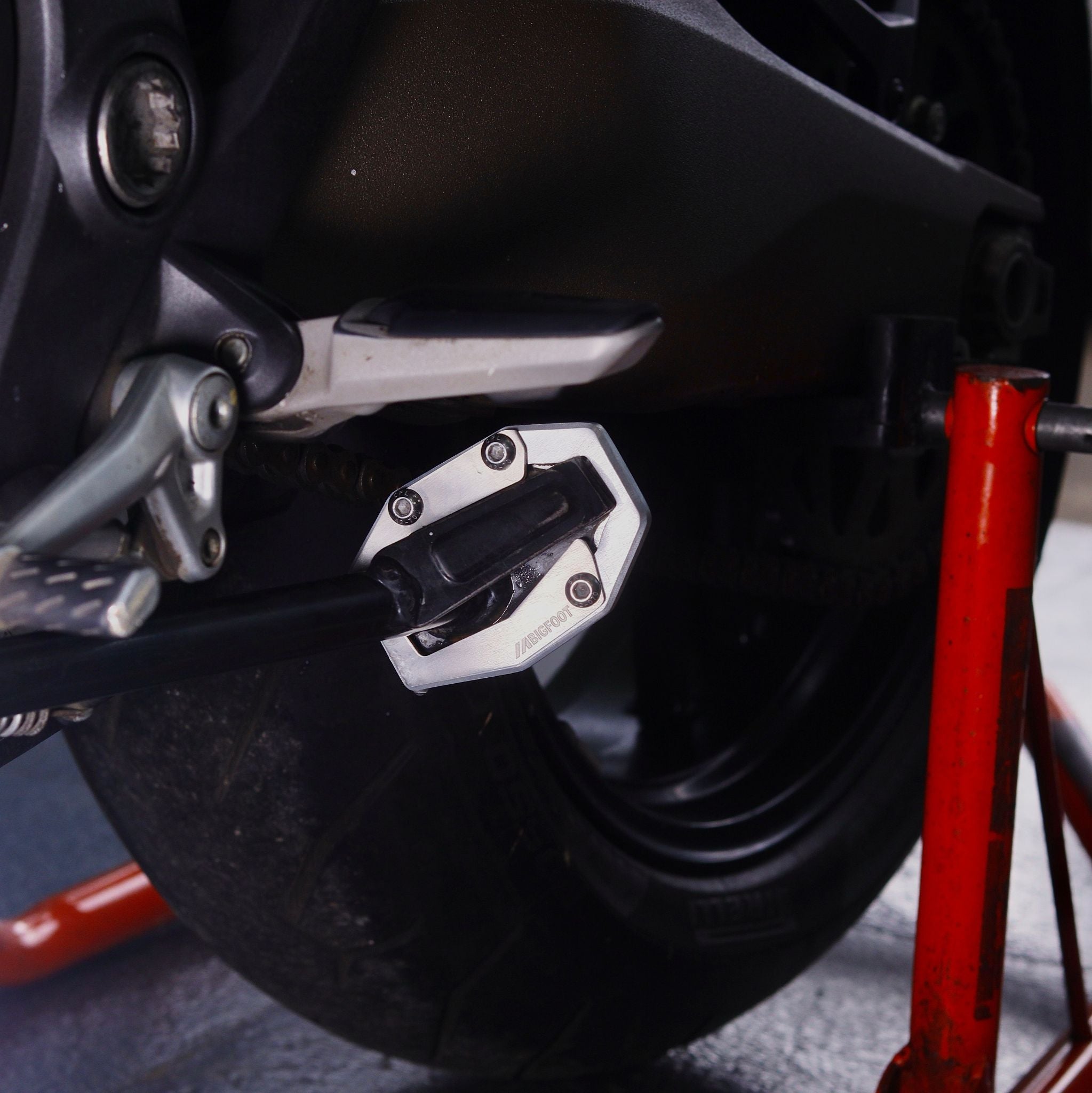 Side Stand Extender - Bigfoot by Motoverse for Ducati Scrambler / Monster / MultiStrada / Desert / Icon 800