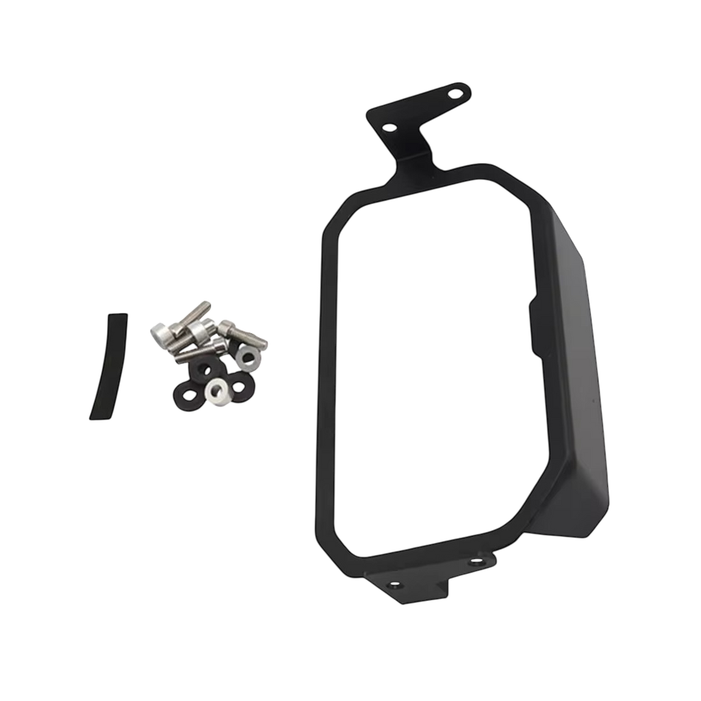 Sun / Glare Shield - Silver back by Motoverse for BMW F900 GSA