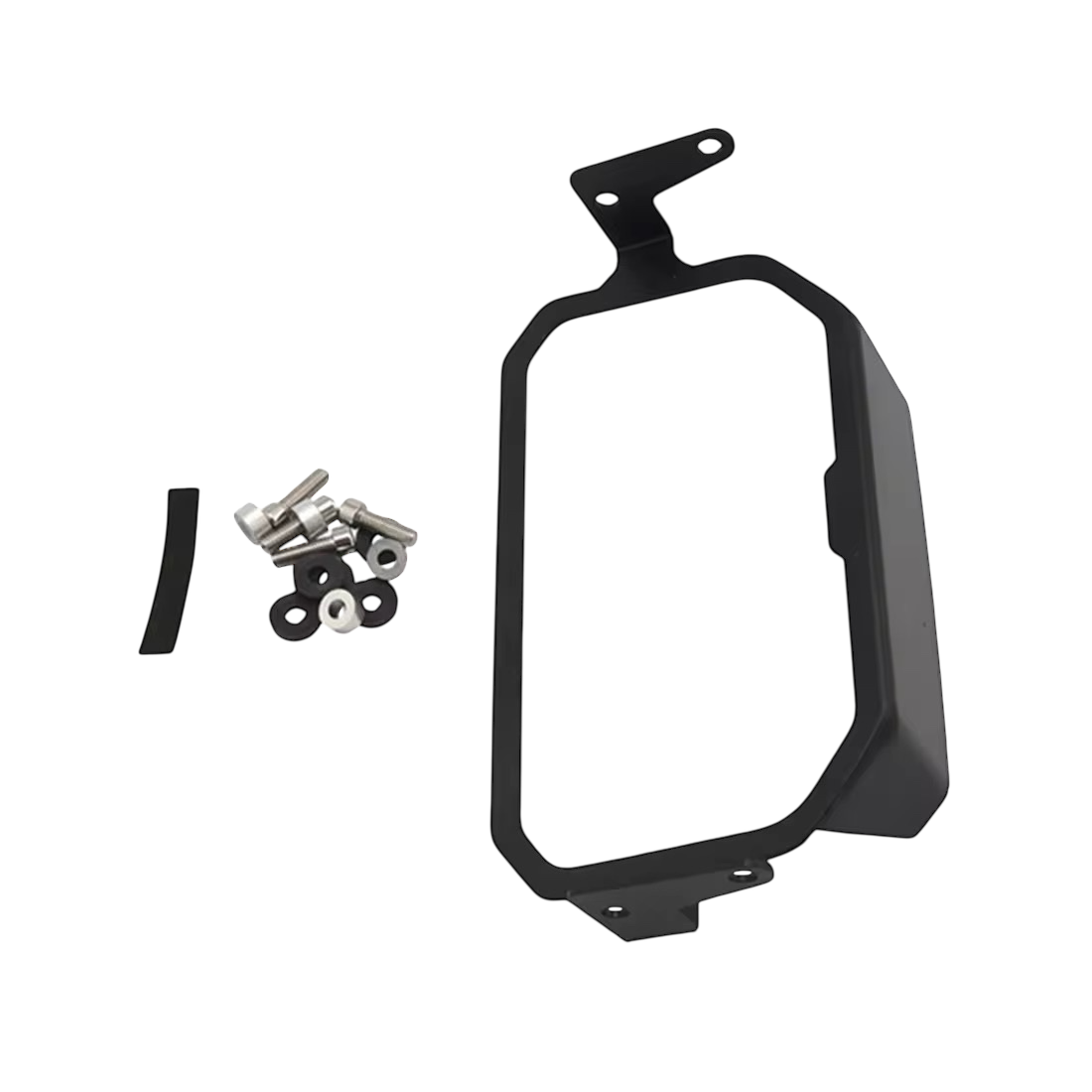 Sun / Glare Shield - Silver back by Motoverse for BMW F900 GSA