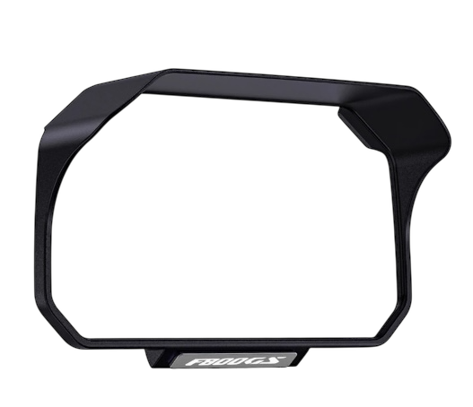 Sun / Glare Shield - Silver back by Motoverse for BMW F900 GSA