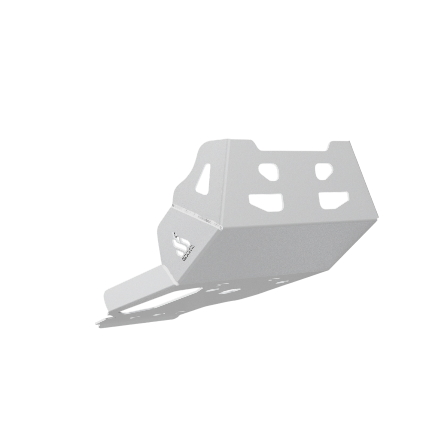 Skid Plate - Silver Back by Motoverse for BMW F850/900 GSA