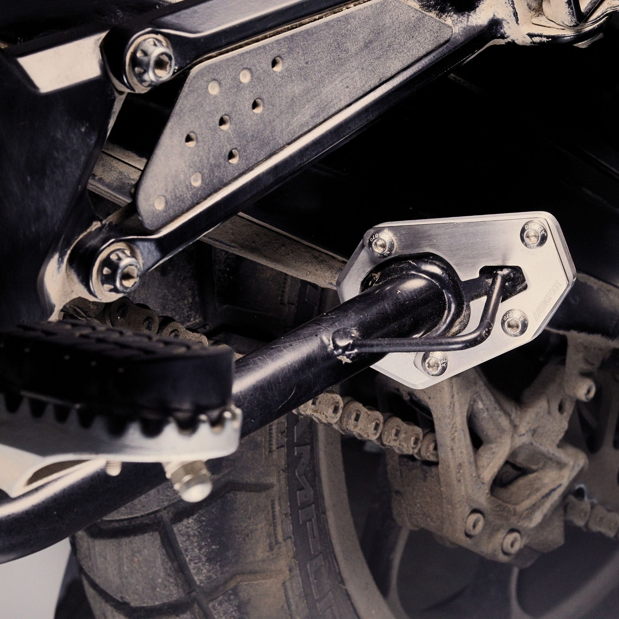 Side Stand Extender - Bigfoot by Motoverse for KTM Adv 250/390 2025