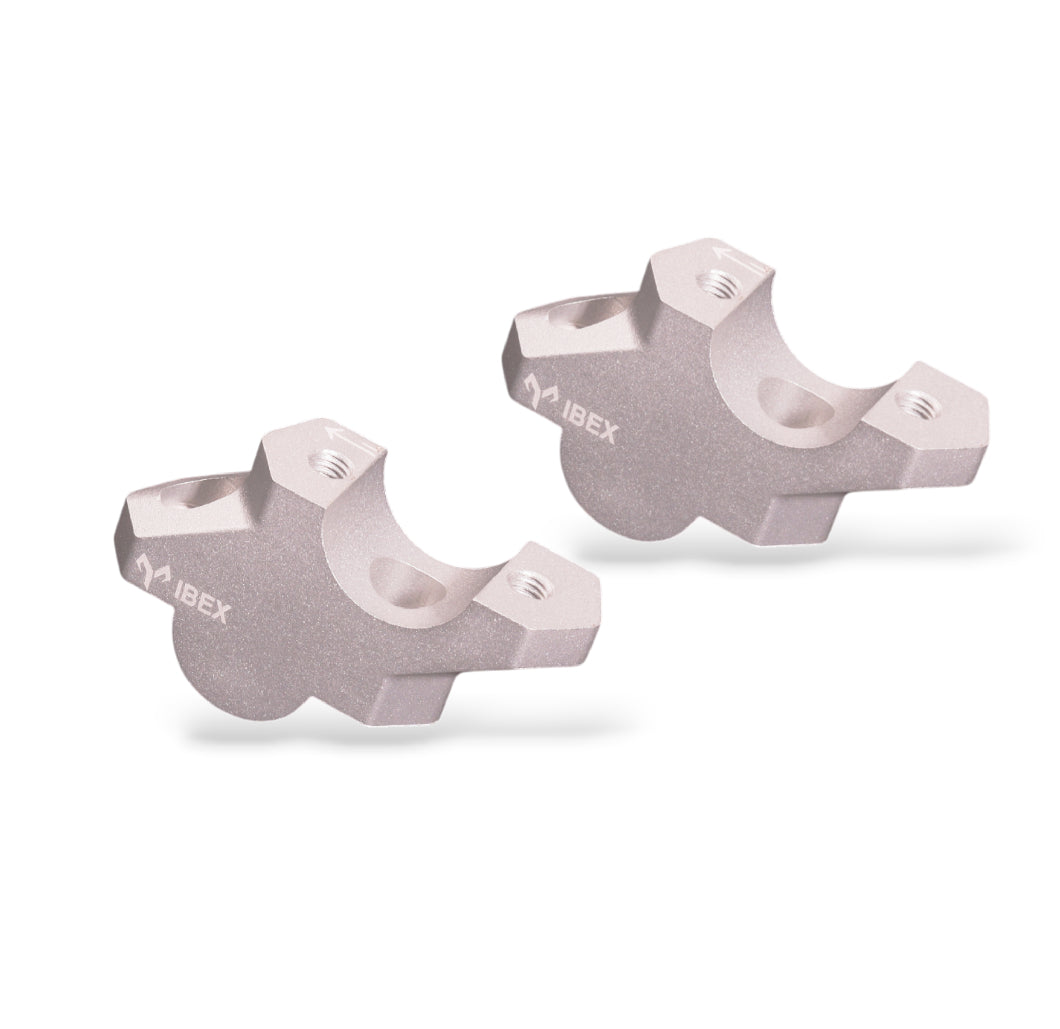 Pull Back Handle Bar Risers - Ibex by Motoverse for BMW F850GS/ F850GSA/ F900GS/ F900GSA