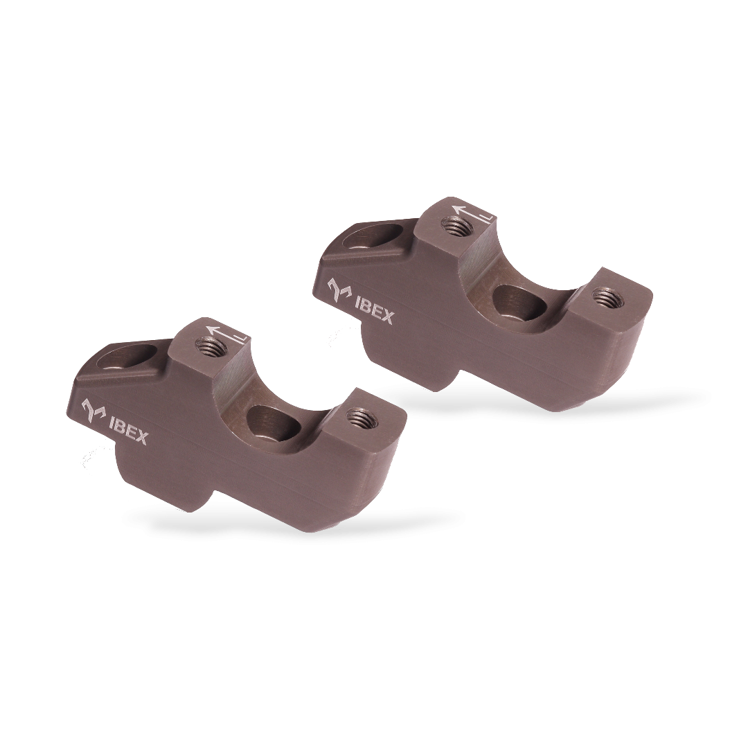 Pull Back Handle Bar Risers - Ibex by Motoverse for Honda Transalp XL 750