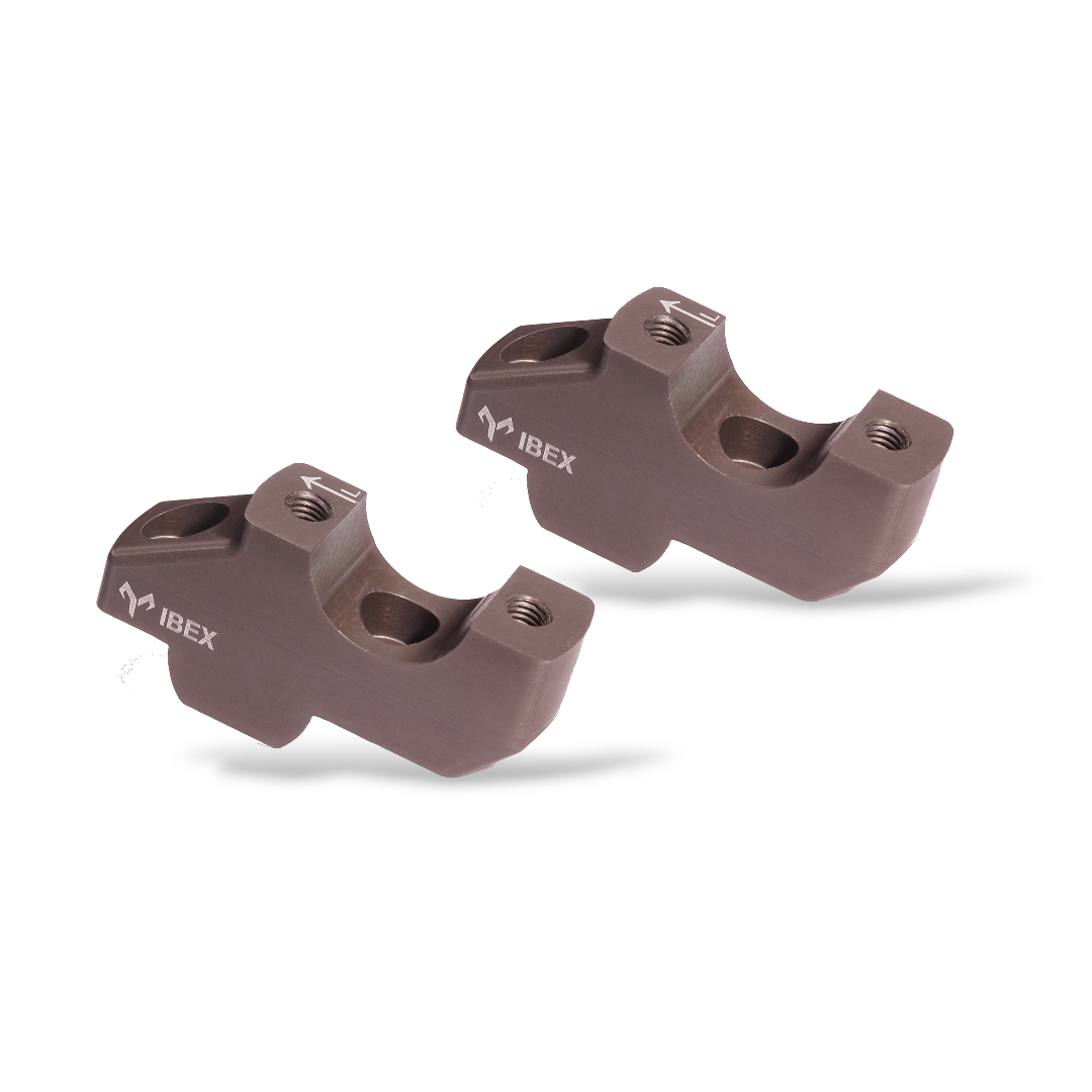 Pull Back Handle Bar Risers - Ibex by Motoverse for Honda Transalp XL 750
