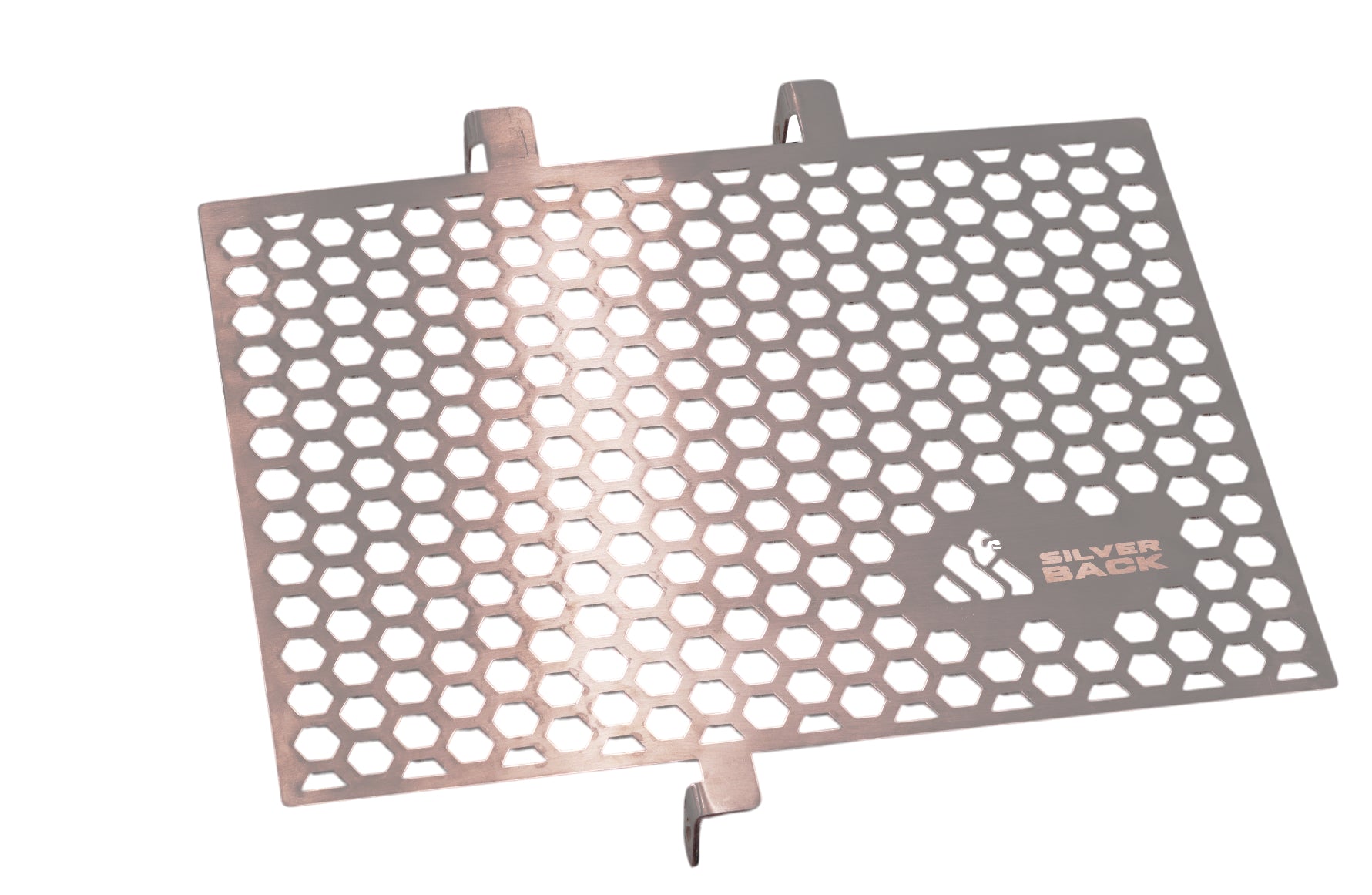 Radiator Grill - Silver Back by Motoverse for Triumph Tiger 660
