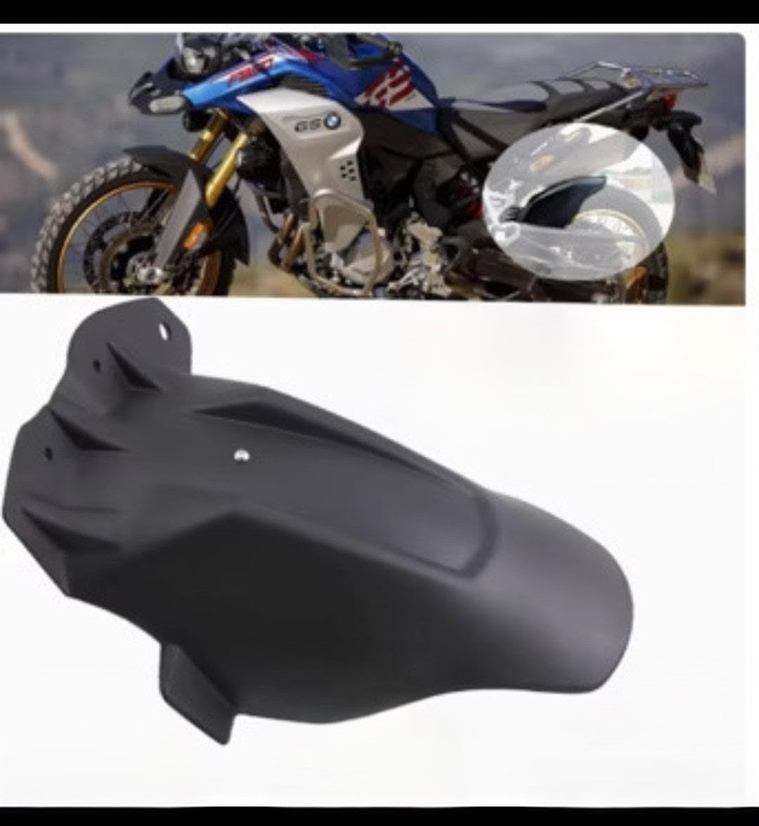 Rear Fender Extender - Silver Back by Motoverse for BMW F850/900 GSA