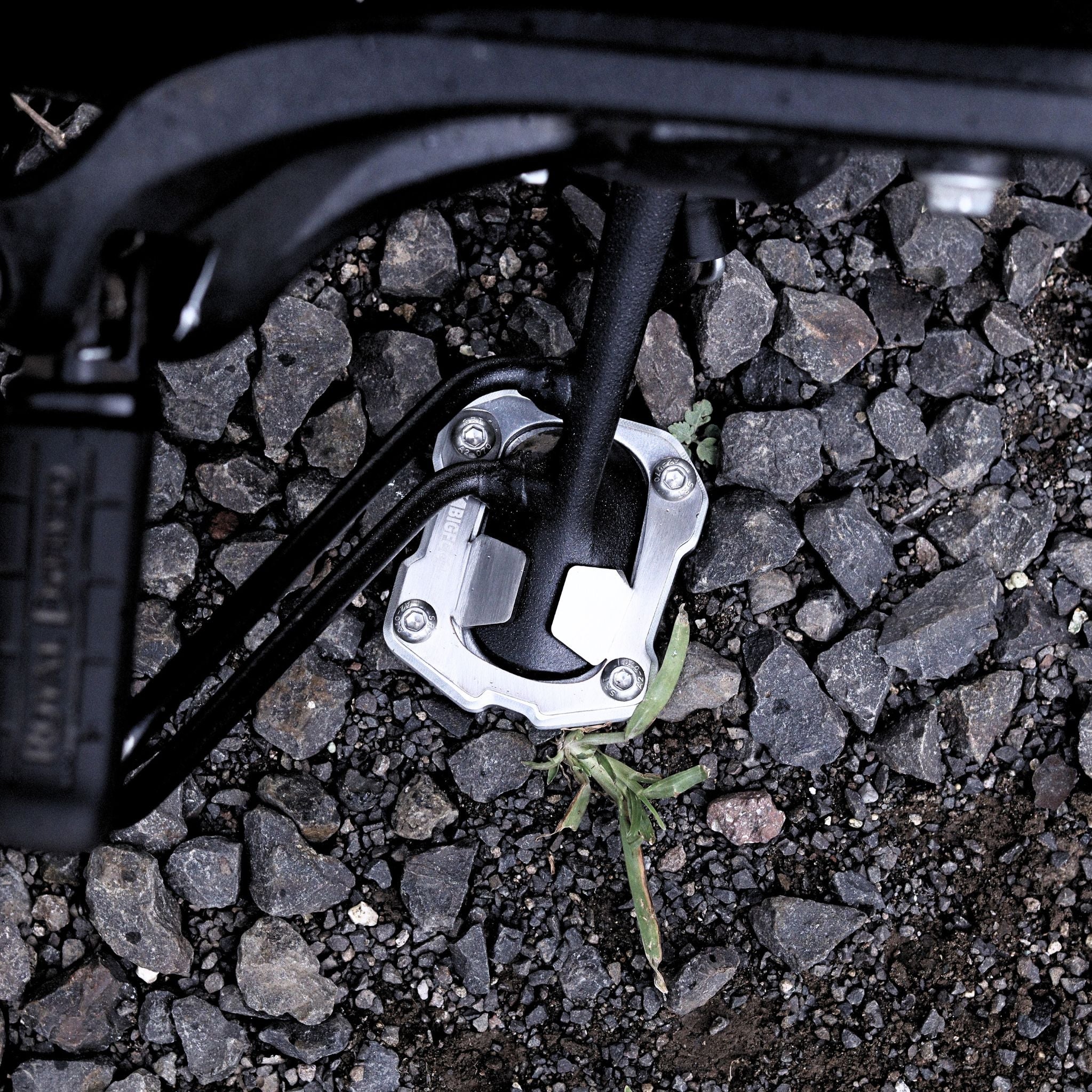 Side Stand Extender - Bigfoot by Motoverse for Royal Enfield Super Meteor 650 / Shotgun 650