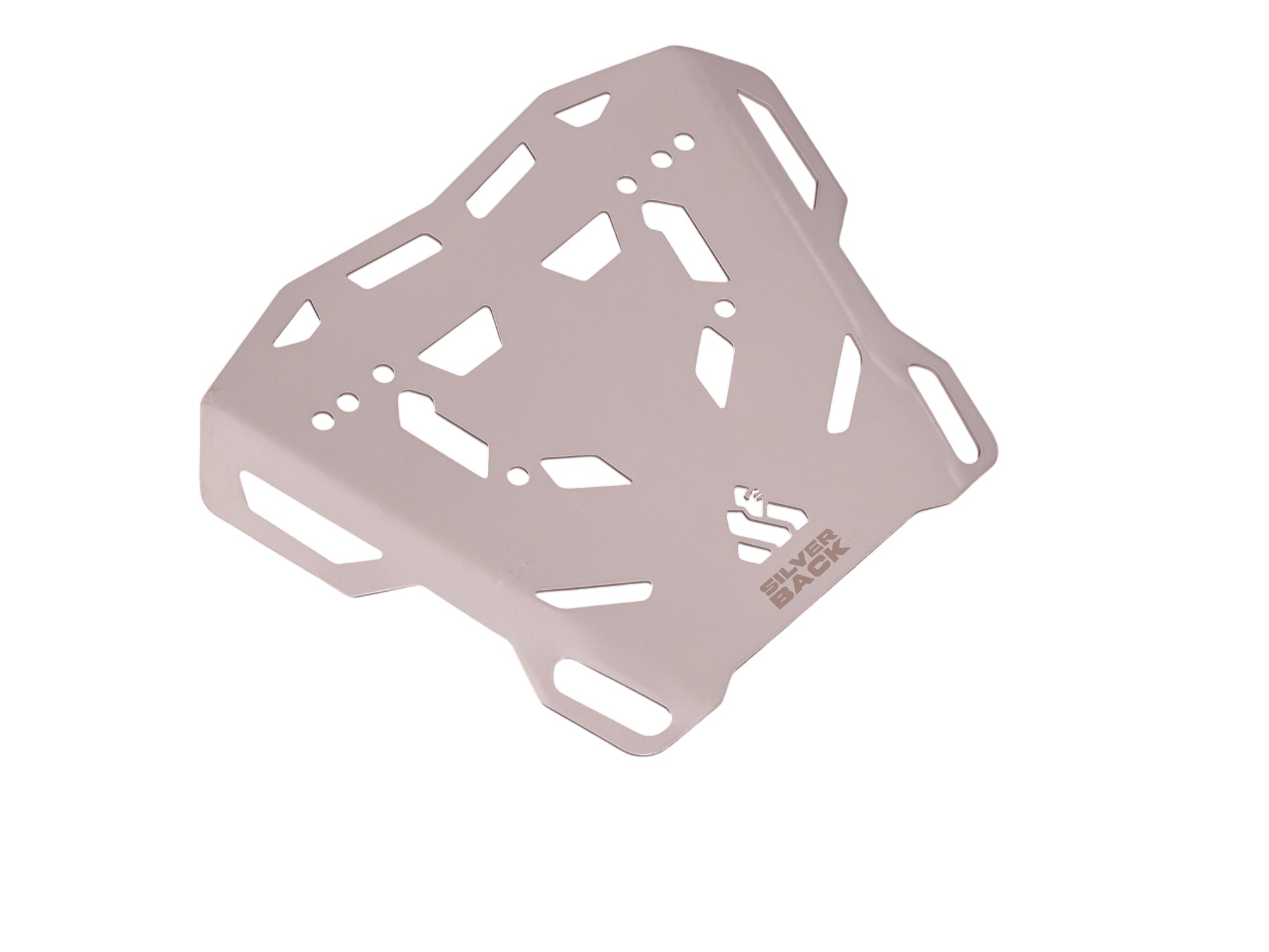 Top Plate - Silver Back for Honda Transalp XL 750 by Motoverse Machina