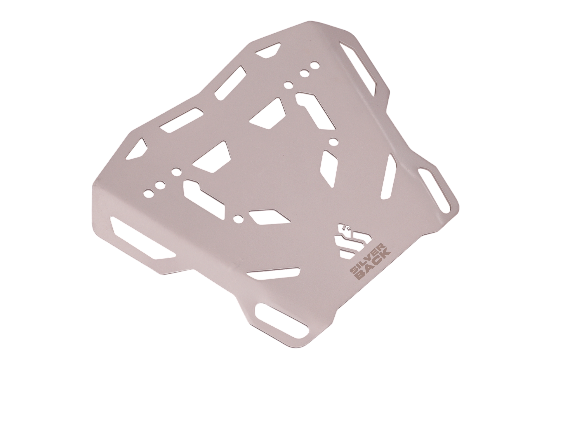 Top Plate - Silver Back for Honda Transalp XL 750 by Motoverse Machina