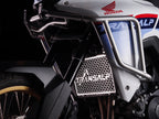 Radiator Grill - Silver Back by Motoverse for Honda Transalp XL 750