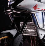 Radiator Grill - Silver Back by Motoverse for Honda Transalp XL 750