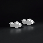 Pull Back Handle Bar Risers - Ibex by Motoverse for Honda Transalp XL 750