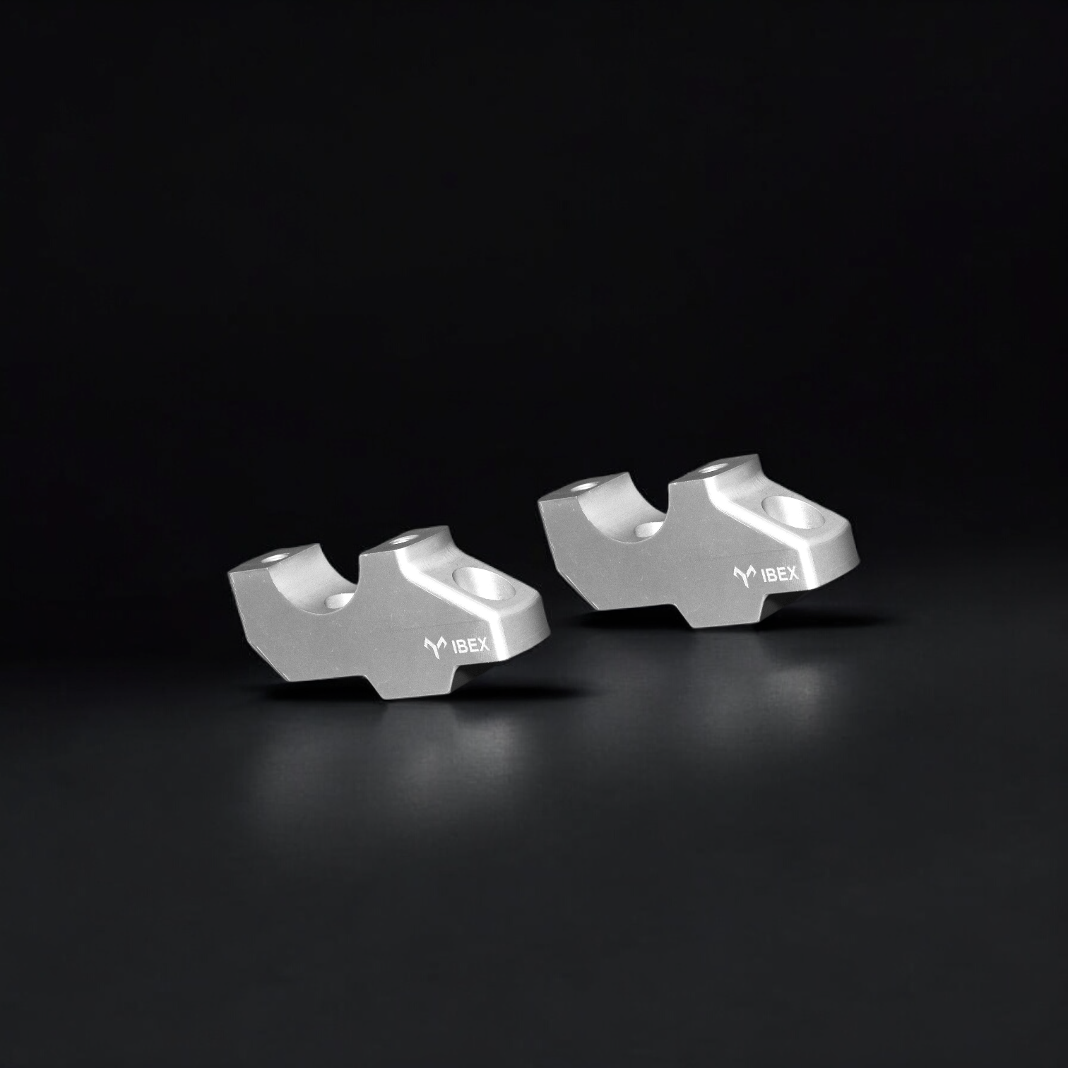 Pull Back Handle Bar Risers - Ibex by Motoverse for Honda Transalp XL 750