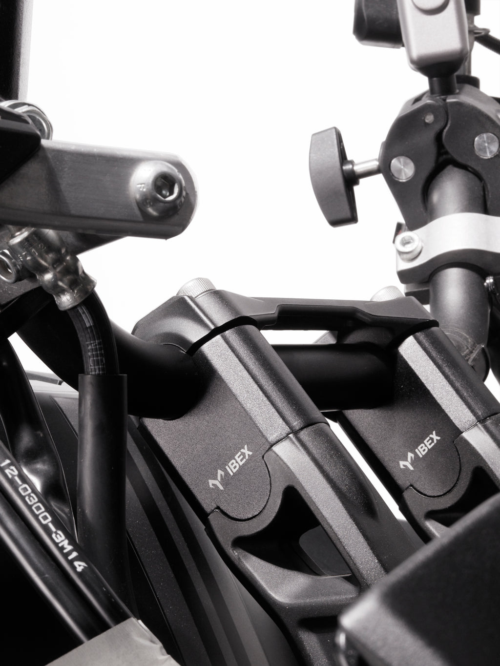 Handle Bar Risers - Ibex by Motoverse for Kawasaki Versys 650