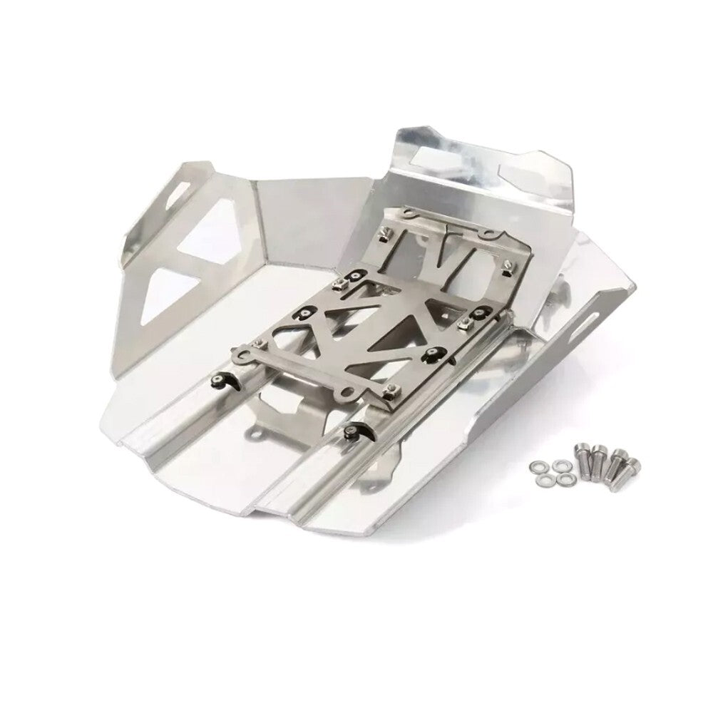 Skid Plate - Silver Back by Motoverse for BMW R1300GS / GSA