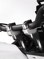 Pull Back Handle Bar Risers - Ibex by Motoverse for Honda Transalp XL 750